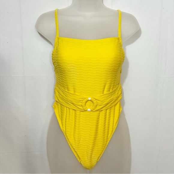 Cupshe | Arizona Roda Trip Belted Ring Square Neck One Piece Swimsuit-Resort NWT - Picture 5 of 14